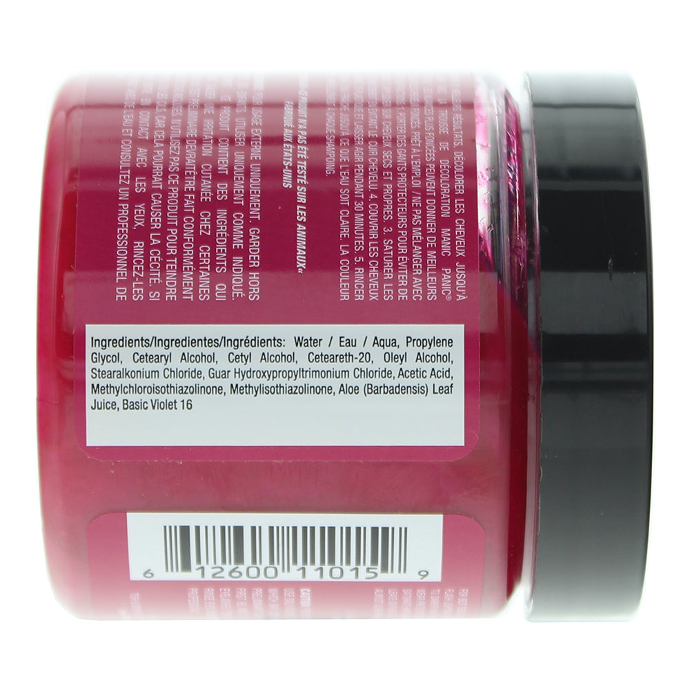 Manic Panic High Voltage Hot Hot Pink Semi-Permanent Hair Color Cream 118ml