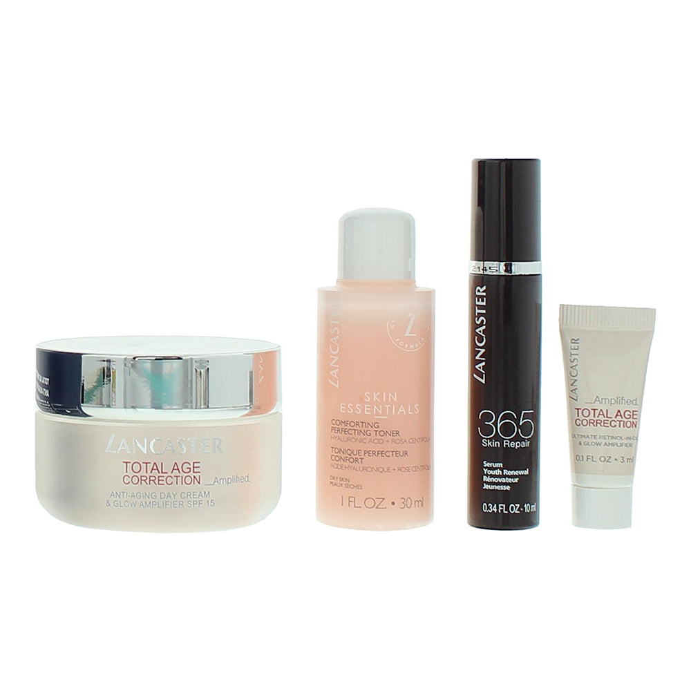 Lancaster Age-Defying Protocol 4 Piece Gift Set: Toner 30ml - Anti-Wr - Product