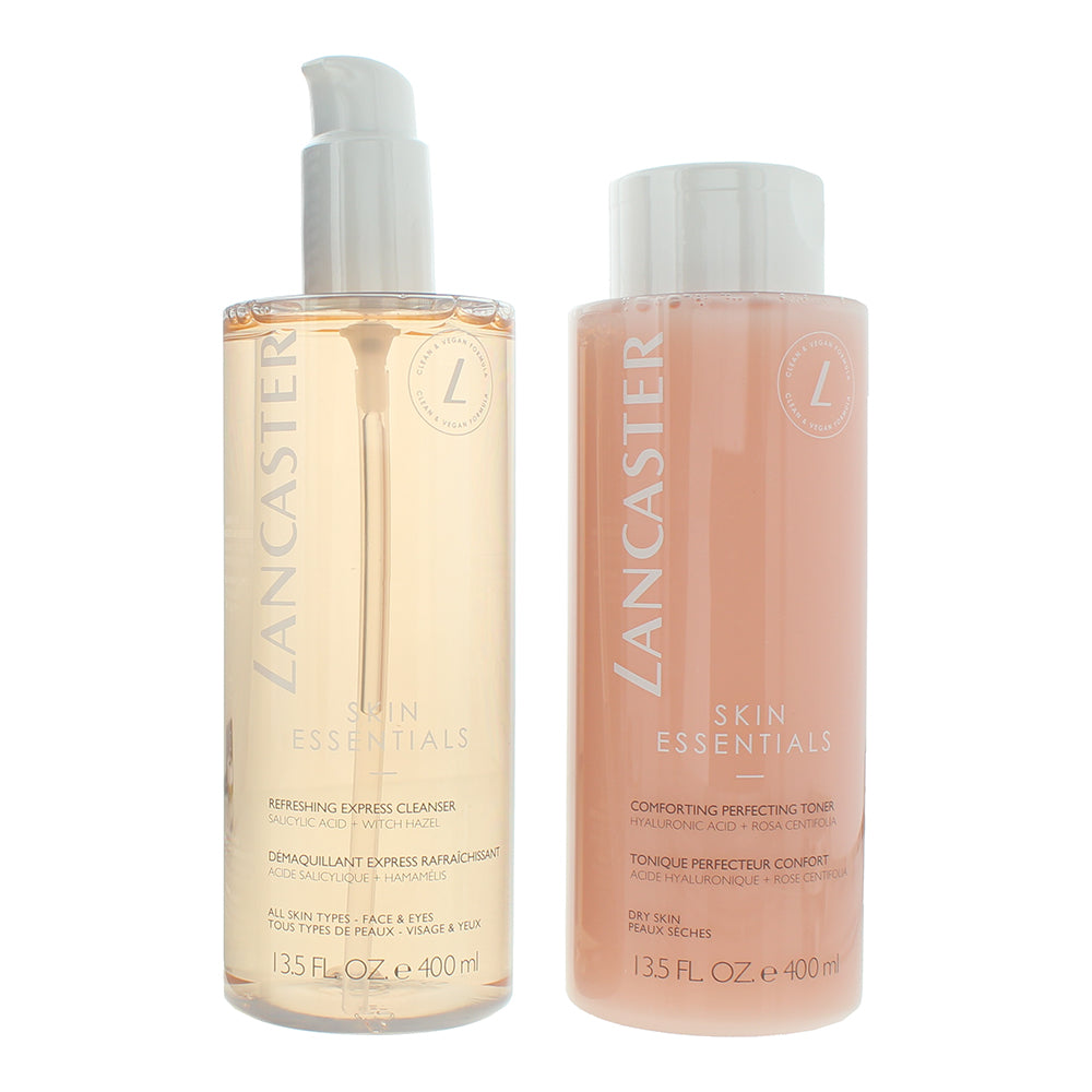 Lancaster Gift Set Duo Makeup Remover 400ml- Toner 400ml - Product