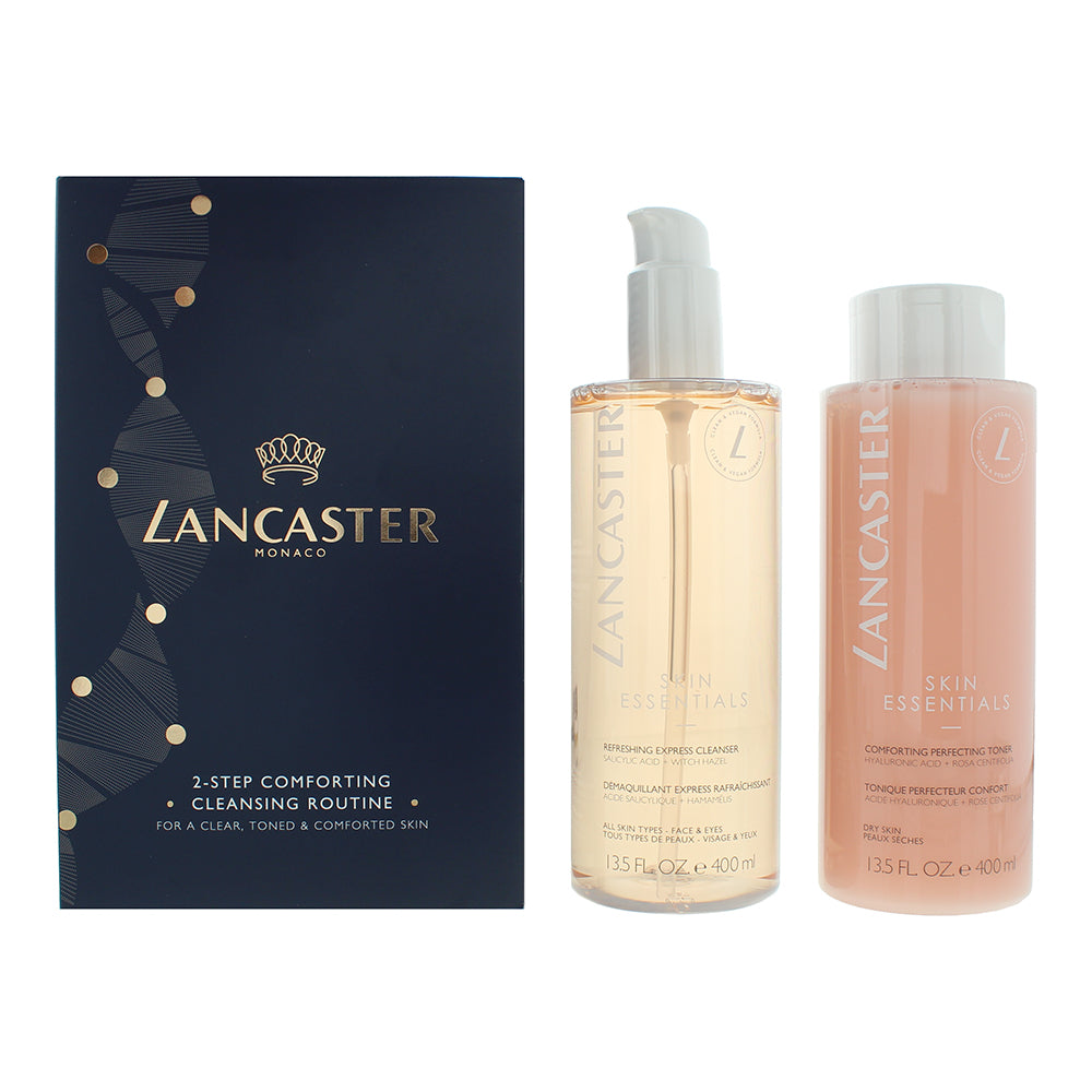 Lancaster Gift Set Duo Makeup Remover 400ml- Toner 400ml