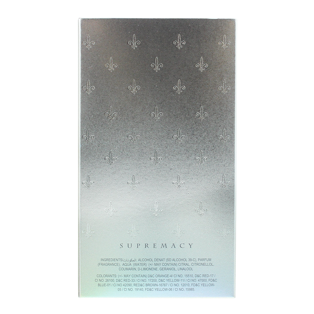 Afnan Supremacy Silver Pour Homme Eau De Parfum 100ml