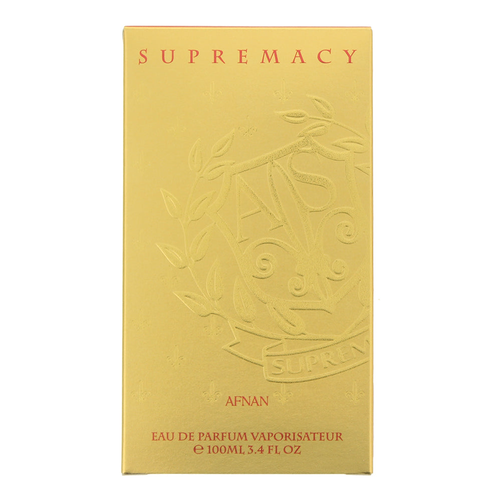 Afnan Supremacy Gold Eau de Parfum 100ml - Box