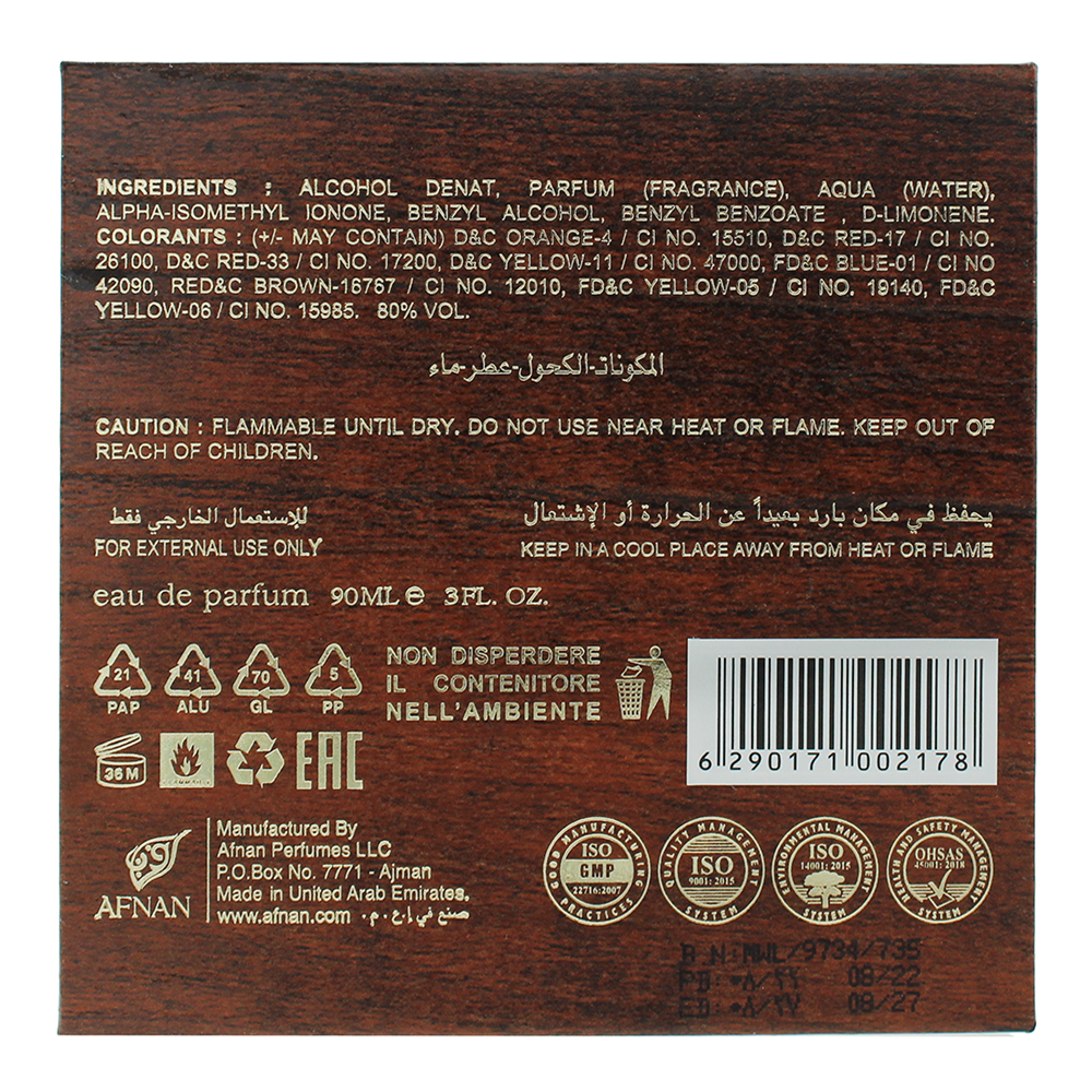 Afnan Mirsaal With Love Eau De Parfum 90ml