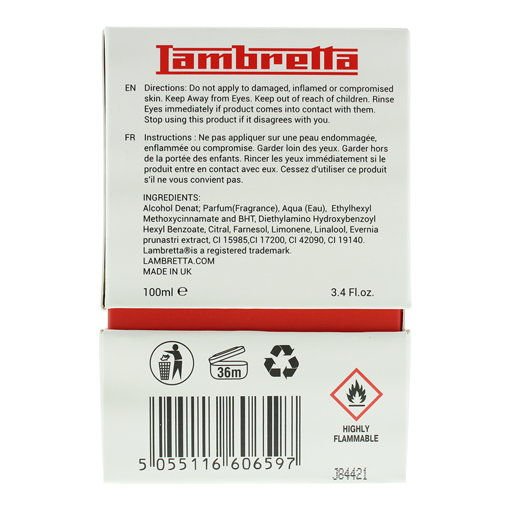 Lambretta Privato Uomo No 2 Eau De Parfum 100ml