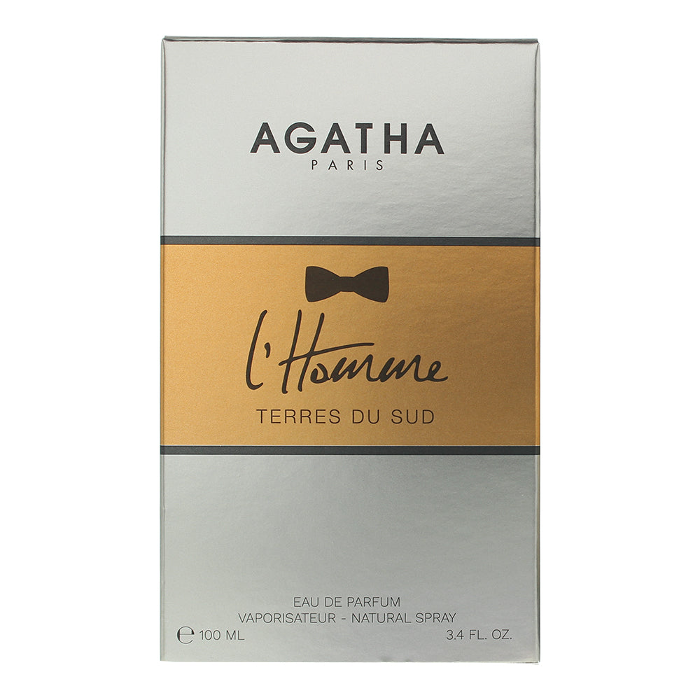 Agatha L'homme Terres Du Sud Eau de Parfum 100ml - Box