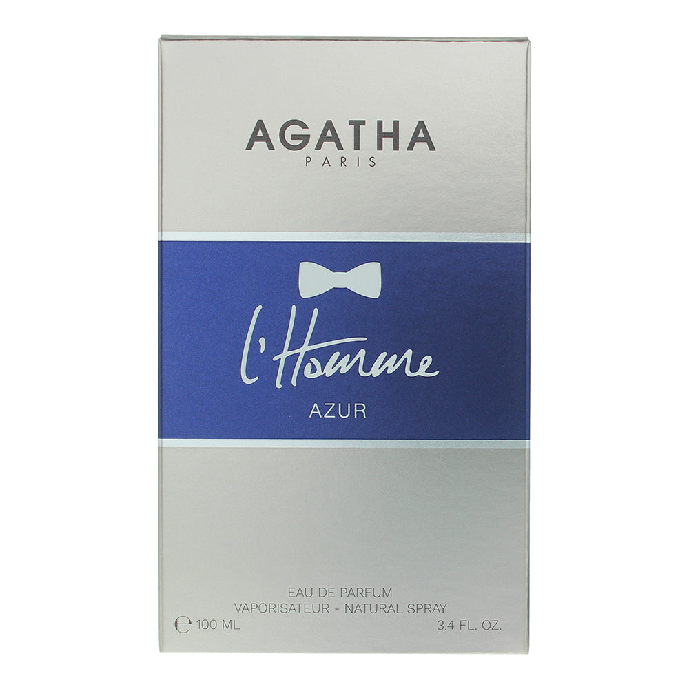 Agatha L'homme Azur Eau de Parfum 100ml - Box