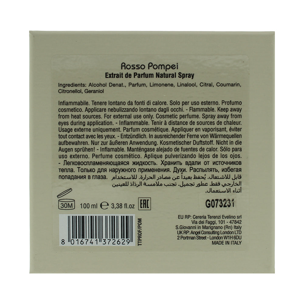 Tiziana Terenzi Rosso Pompei Extract De Parfum 100ml
