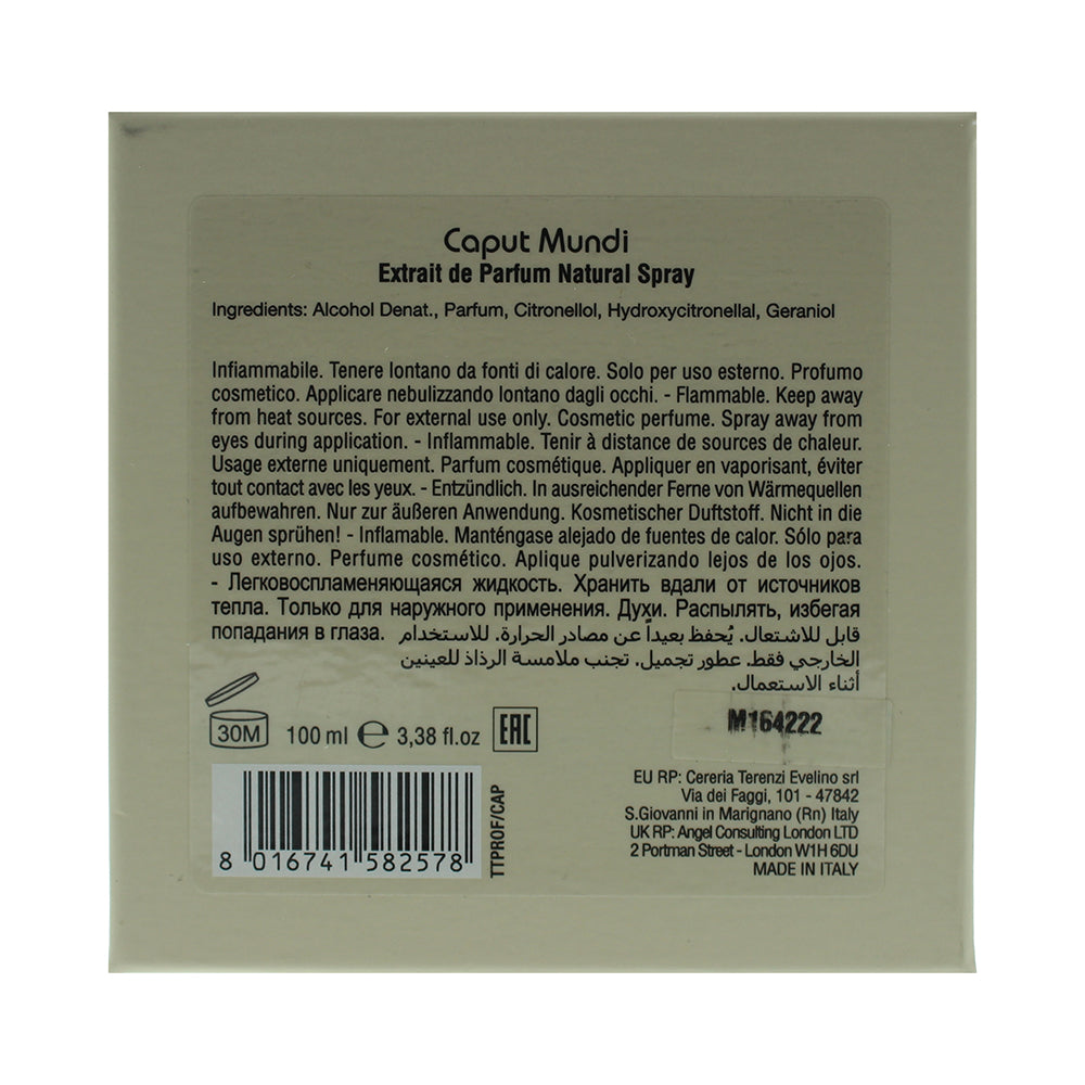 Tiziana Terenzi Caput Mundi Extract De Parfum 100ml