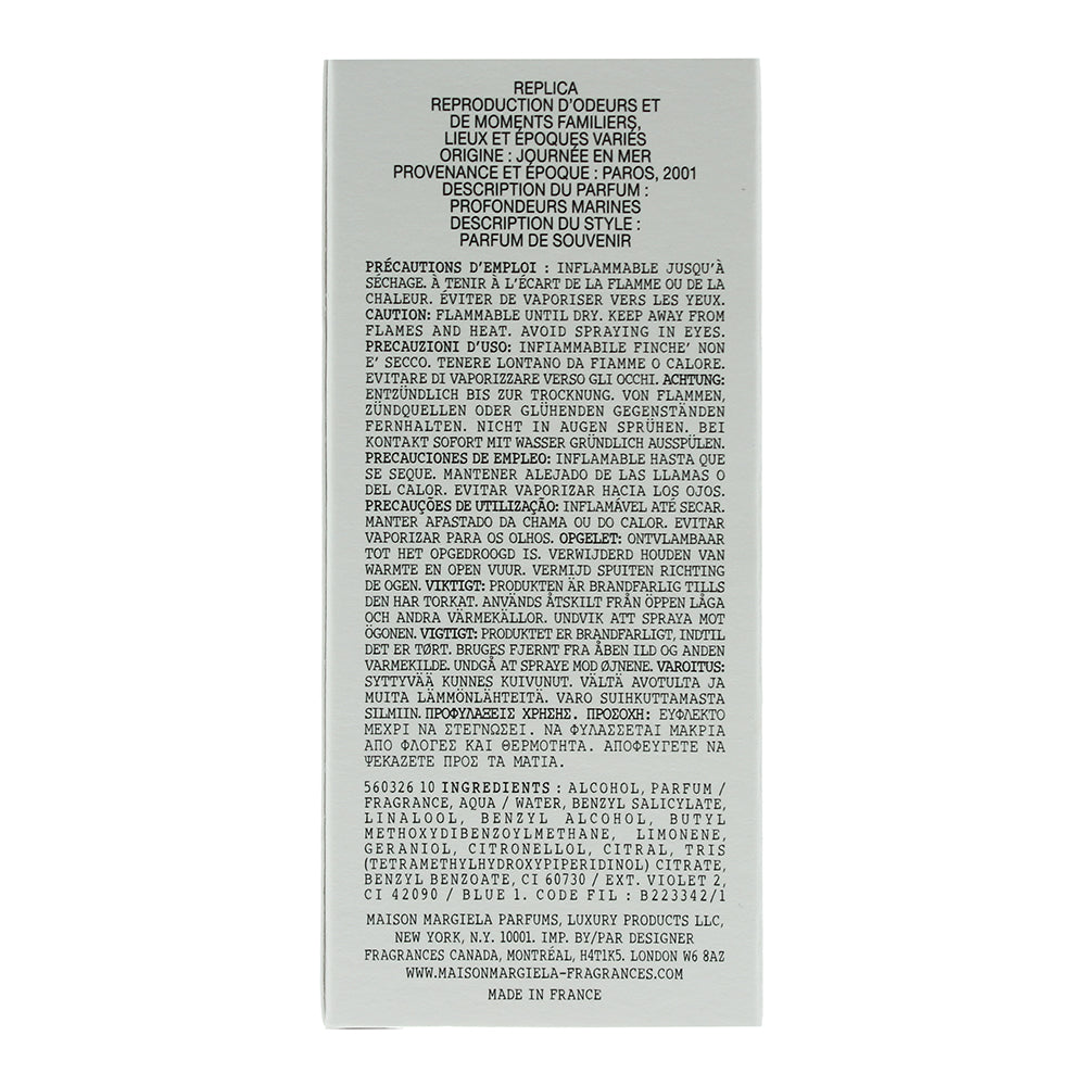 Maison Margiela Replica Sailing Day Eau de Toilette 30ml