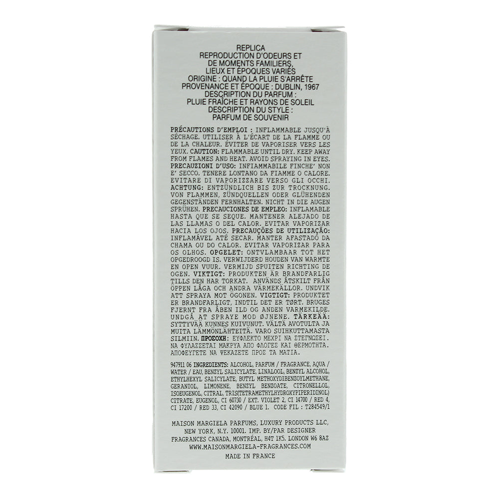 Maison Margiela Replica When The Rain Stops Eau de Toilette 30ml