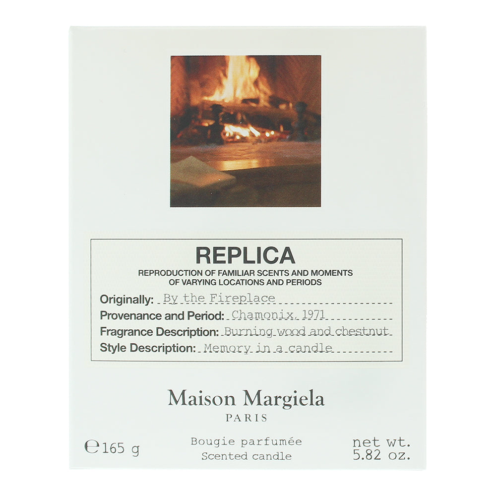 Maison Margiela Replica By The Fireplace Scented Candle 165g - Box