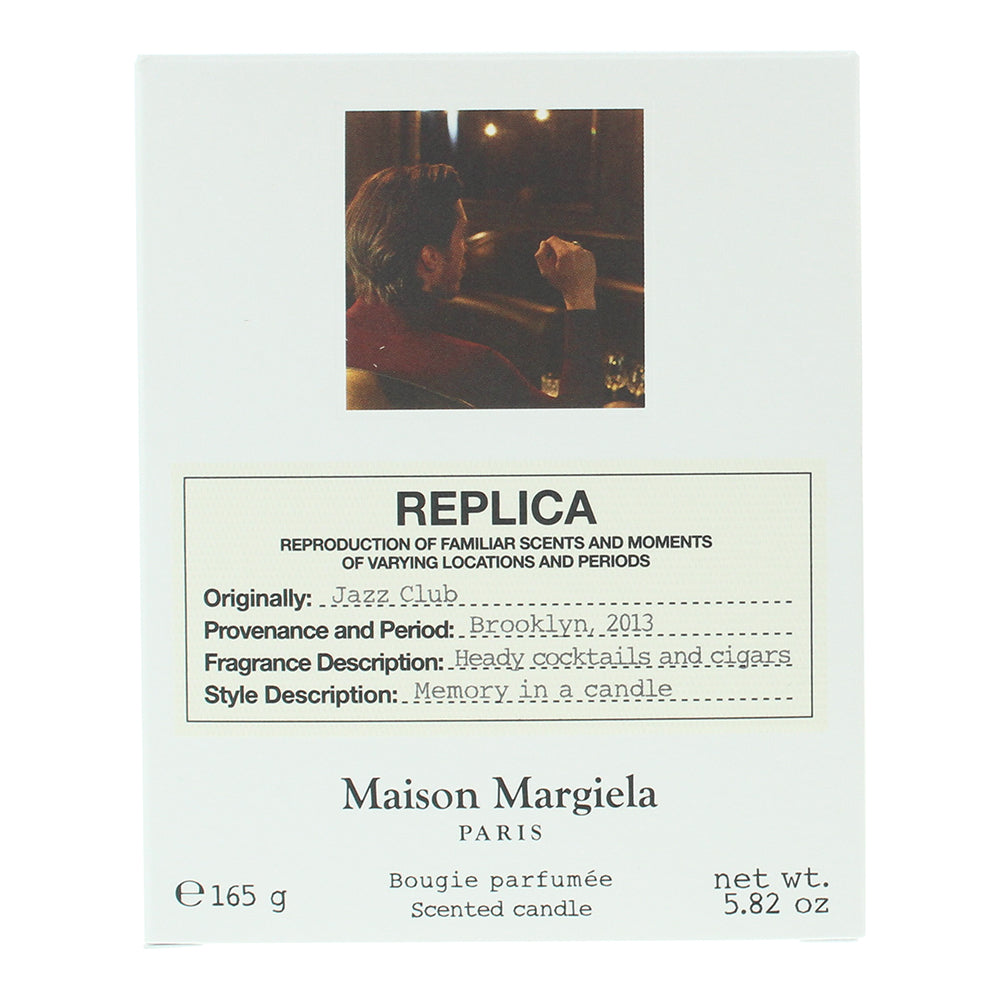 Maison Margiela Replica Jazz Club Scented Candle 165g - Box