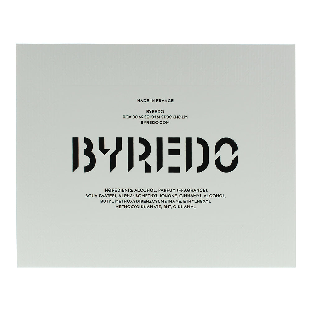 Byredo Bibliotheque Eau de Parfum 50ml - Ingredients