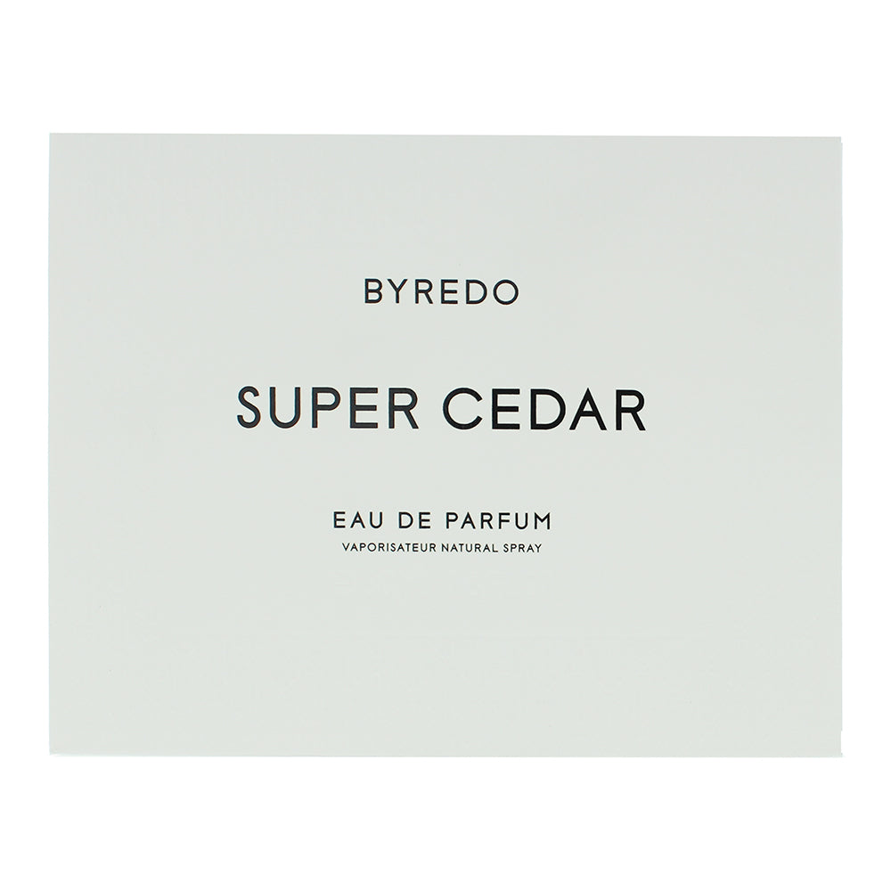 Byredo Super Cedar Eau de Parfum 50ml - Box
