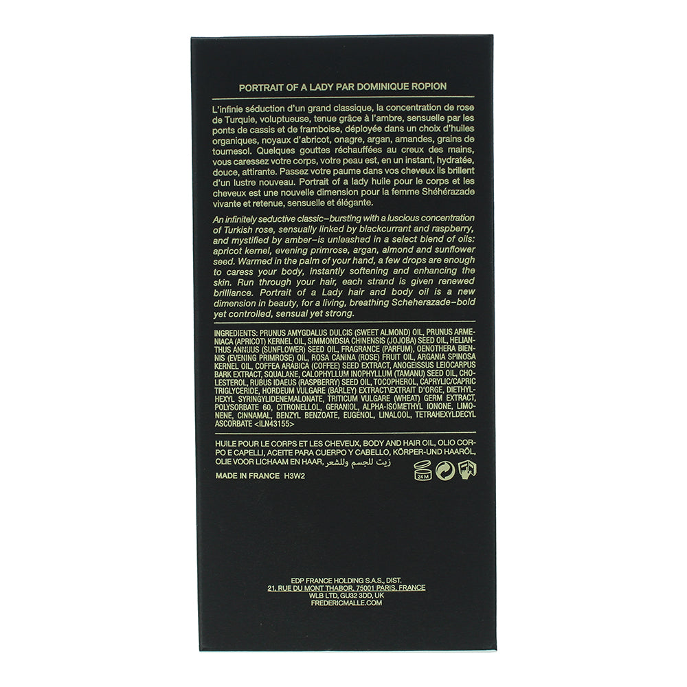 Frederic Malle Portrait Of A Lady Hair & Body Shower Oil 200ml