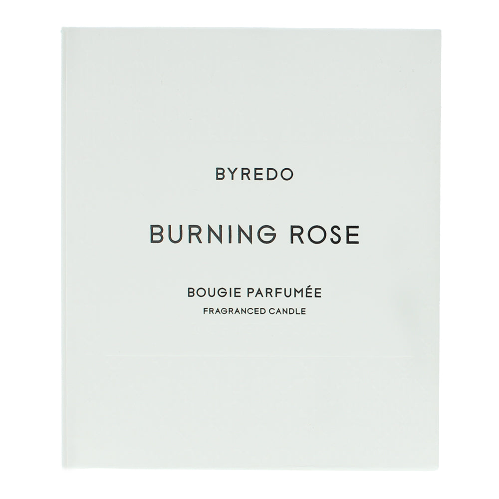 Byredo Burning Rose Candle 240g - Box