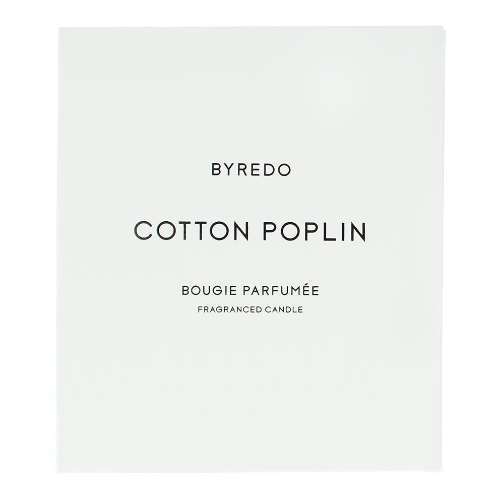 Byredo Cotton Poplin Candle 240g - Box
