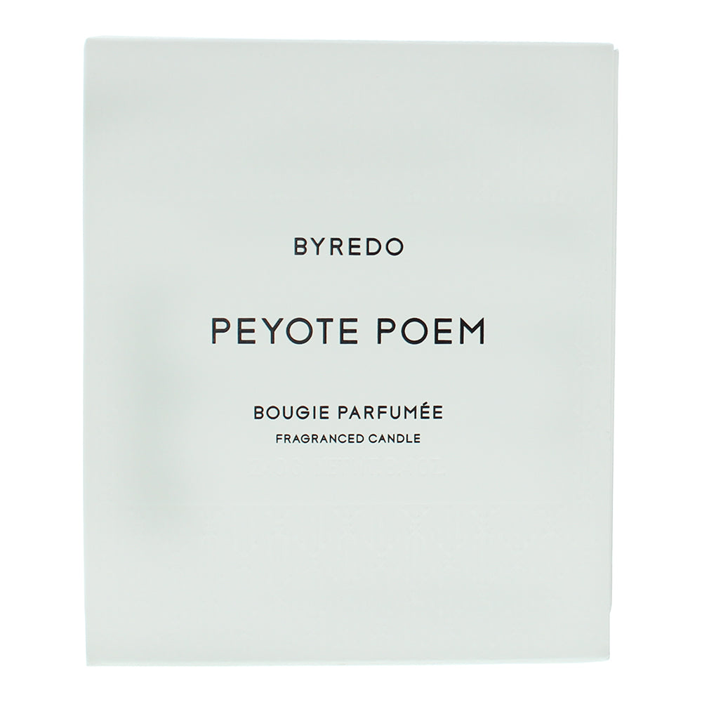 Byredo Peyote Poem Candle 240g - Box