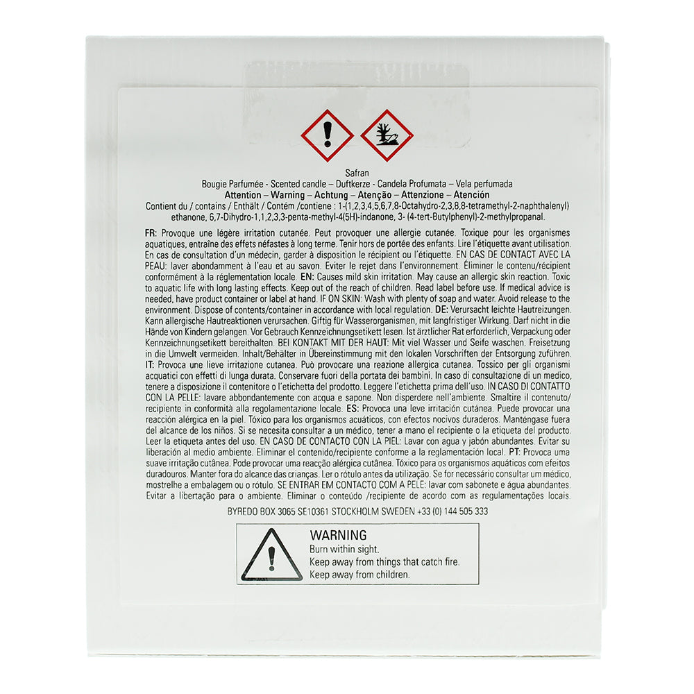 Byredo Safran Candle 240g