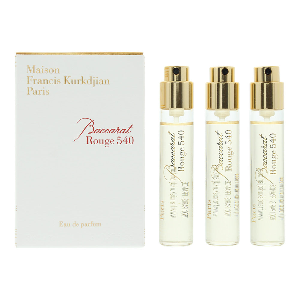 Maison Francis Kurkdjian Baccarat Rouge 540 Eau de Parfum 3 x 11ml