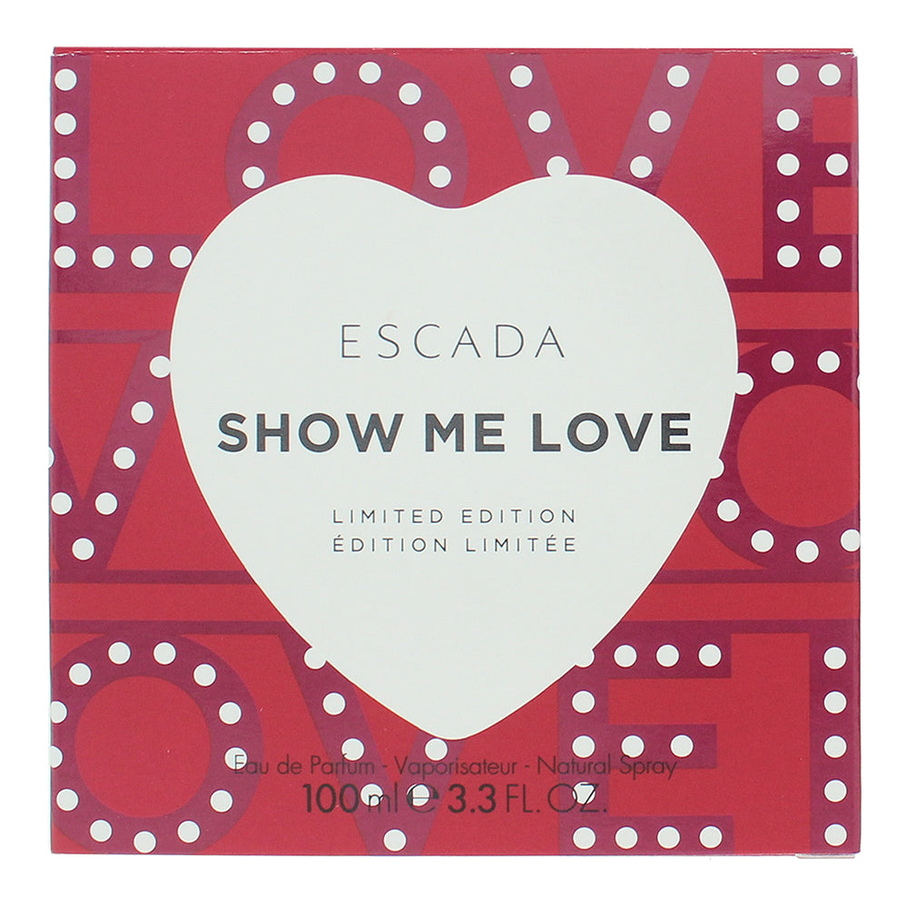 Escada Show Me Love Eau de Parfum 100ml - Box