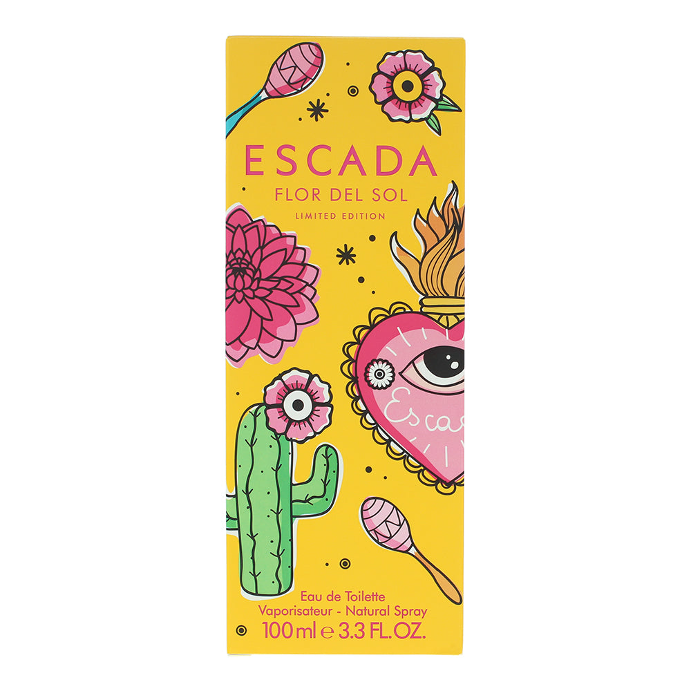Escada Flor Del Sol Eau de Toilette 100ml - Box
