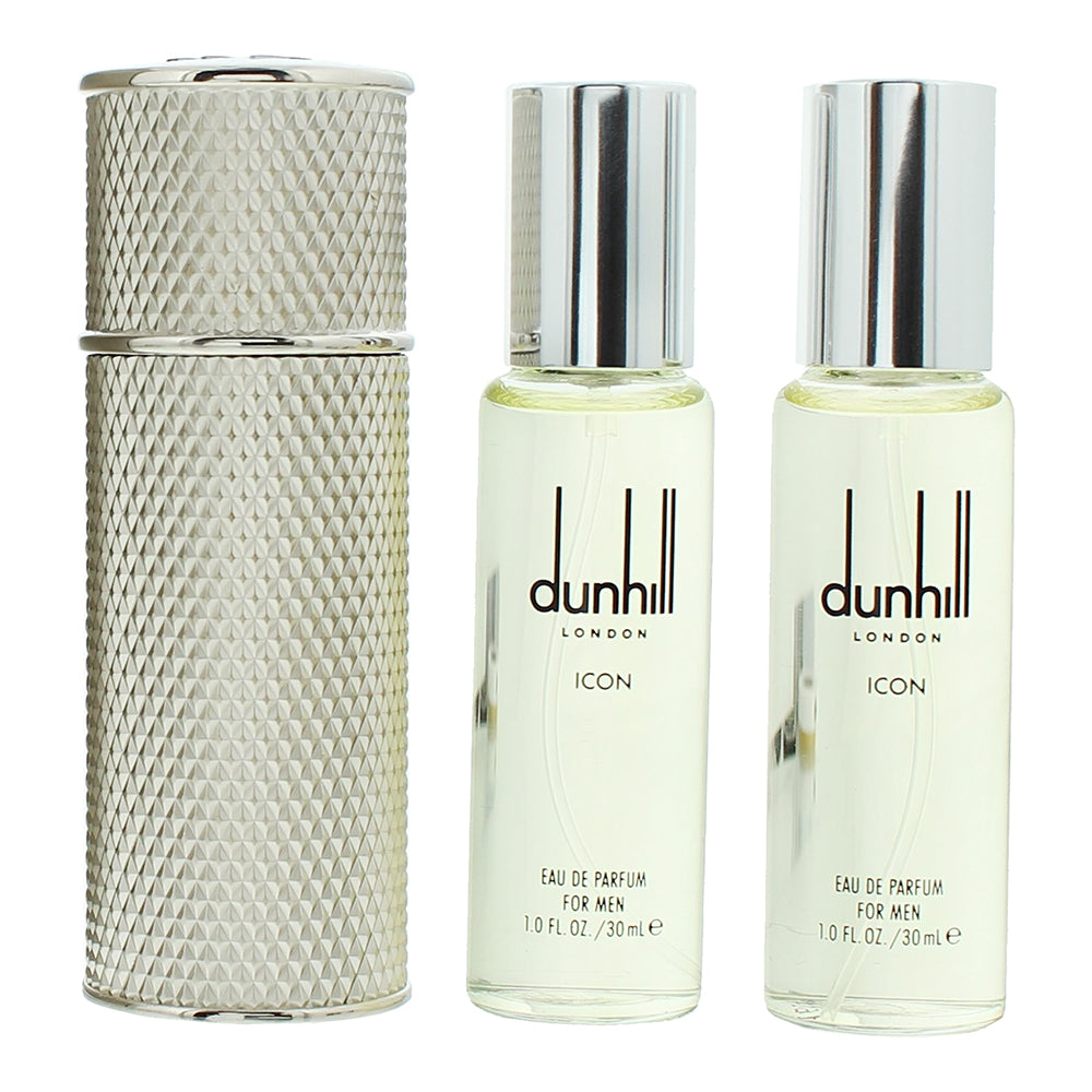 Dunhill Icon 3 Piece Gift Set: Eau de Parfum 30ml - Eau de Parfum 30ml - Travel  - Product