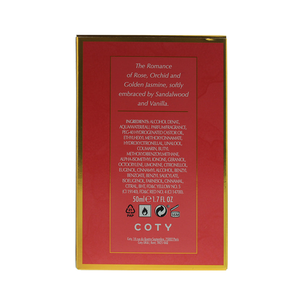 Coty L'aimant Eau de Toilette 50ml