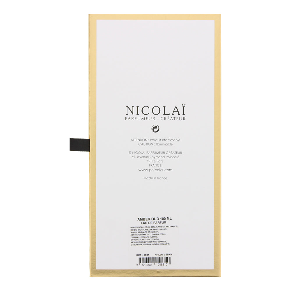Nicolai Amber Oud Eau de Parfum 100ml