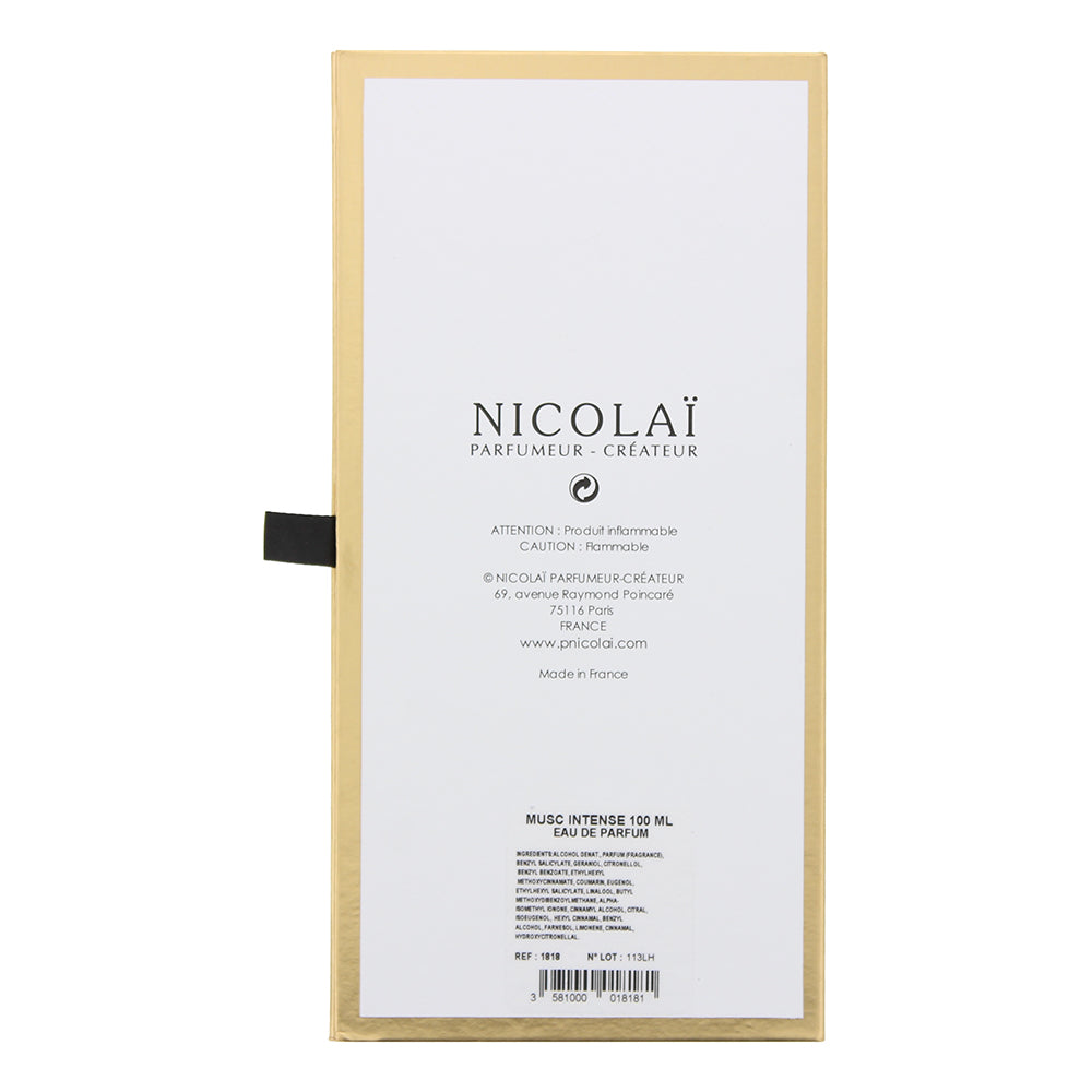 Nicolai Musc Intense Eau de Parfum 100ml