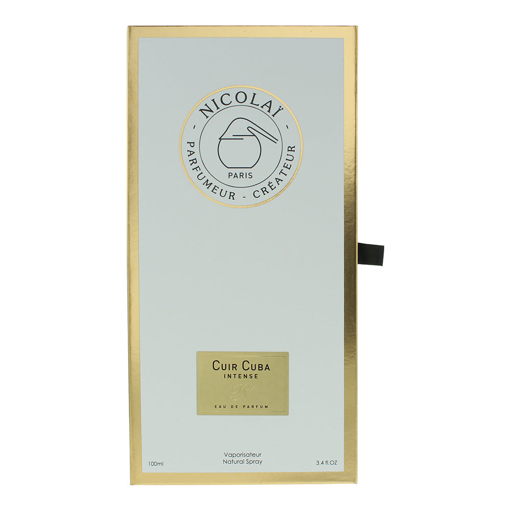 Nicolai Cuir Cuba Intense Eau de Parfum 100ml - Box