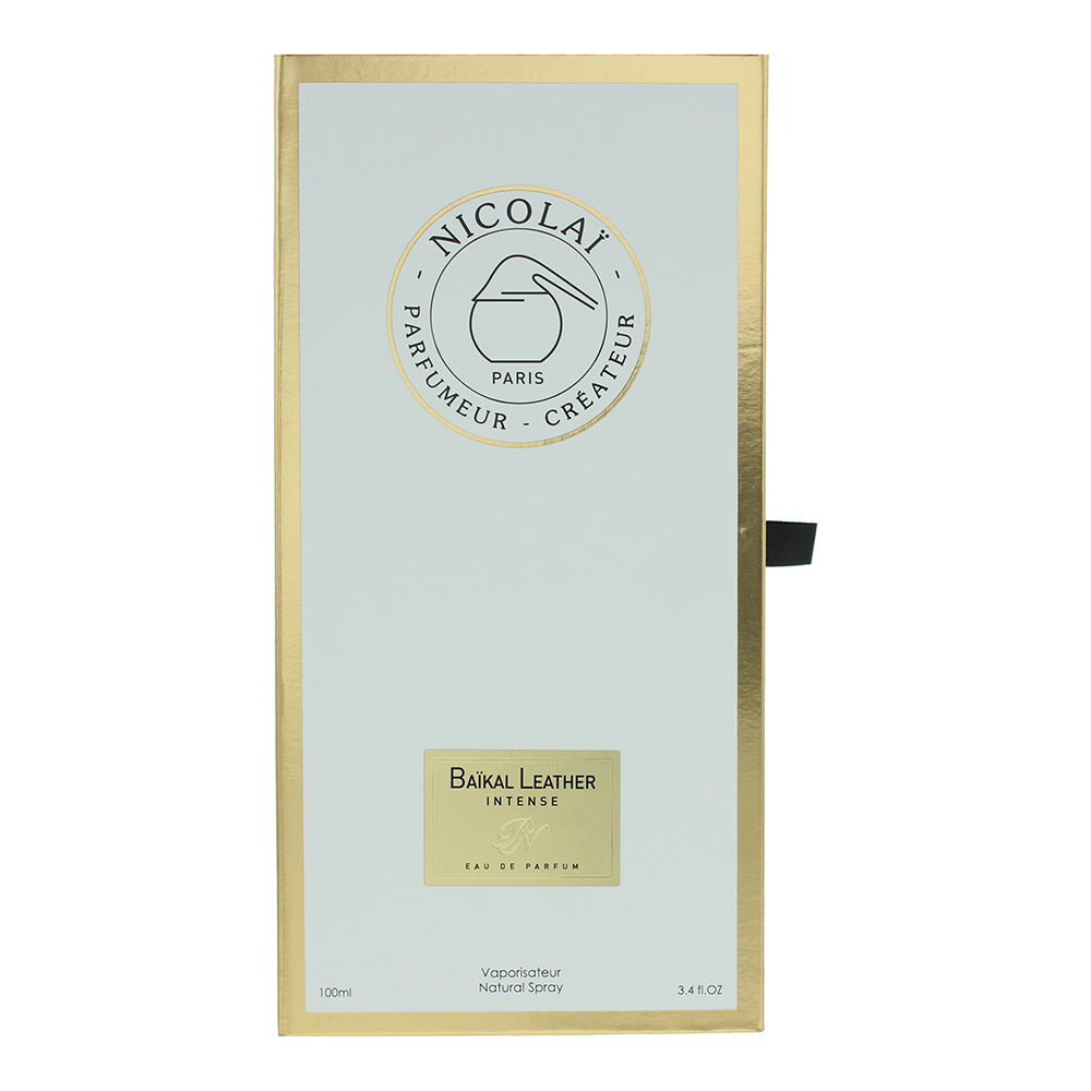 Nicolai Baikal Leather Intense Eau de Parfum 100ml - Box