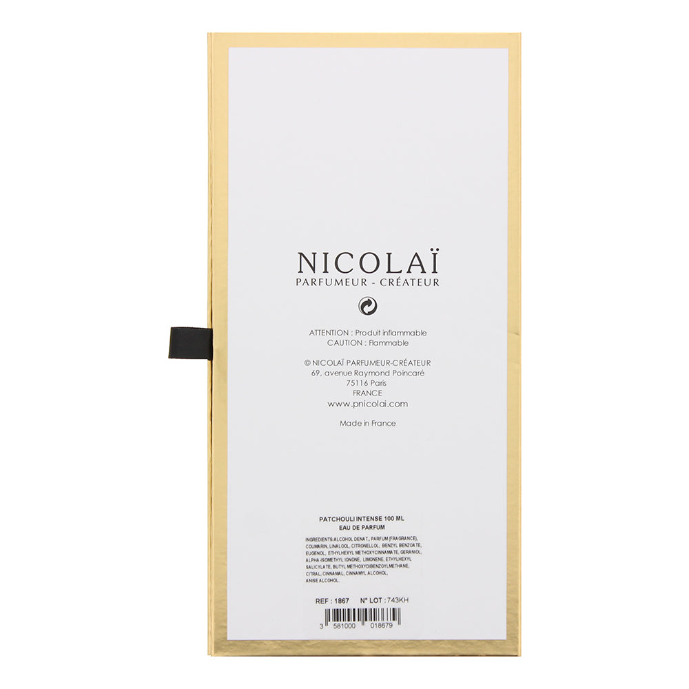Nicolai Patchouli Intense Eau de Parfum 100ml