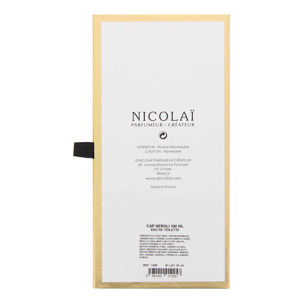 Nicolai Cap Neroli Eau de Toilette 100ml
