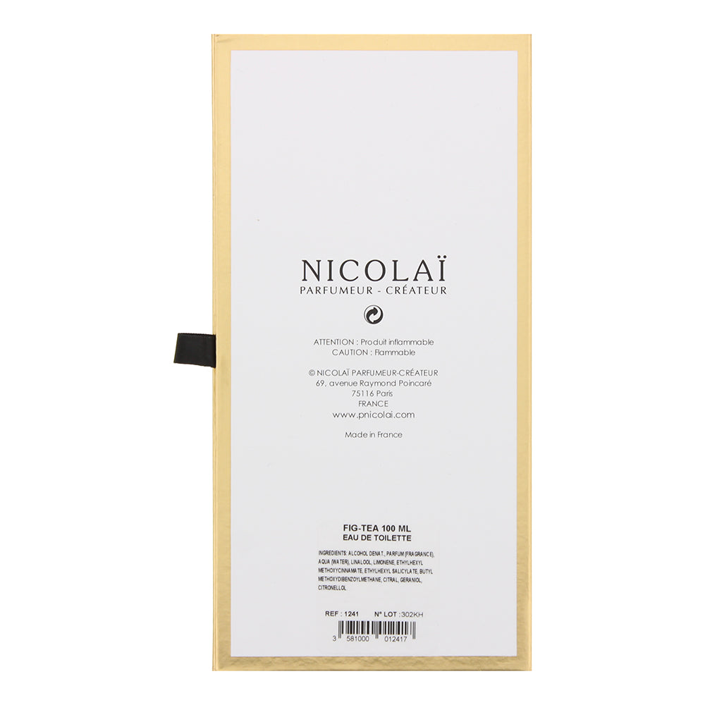 Nicolai Fig Tea Eau de Toilette 100ml