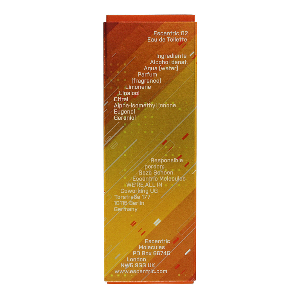 Escentric Molecules Escentric 02 Eau de Toilette 30ml