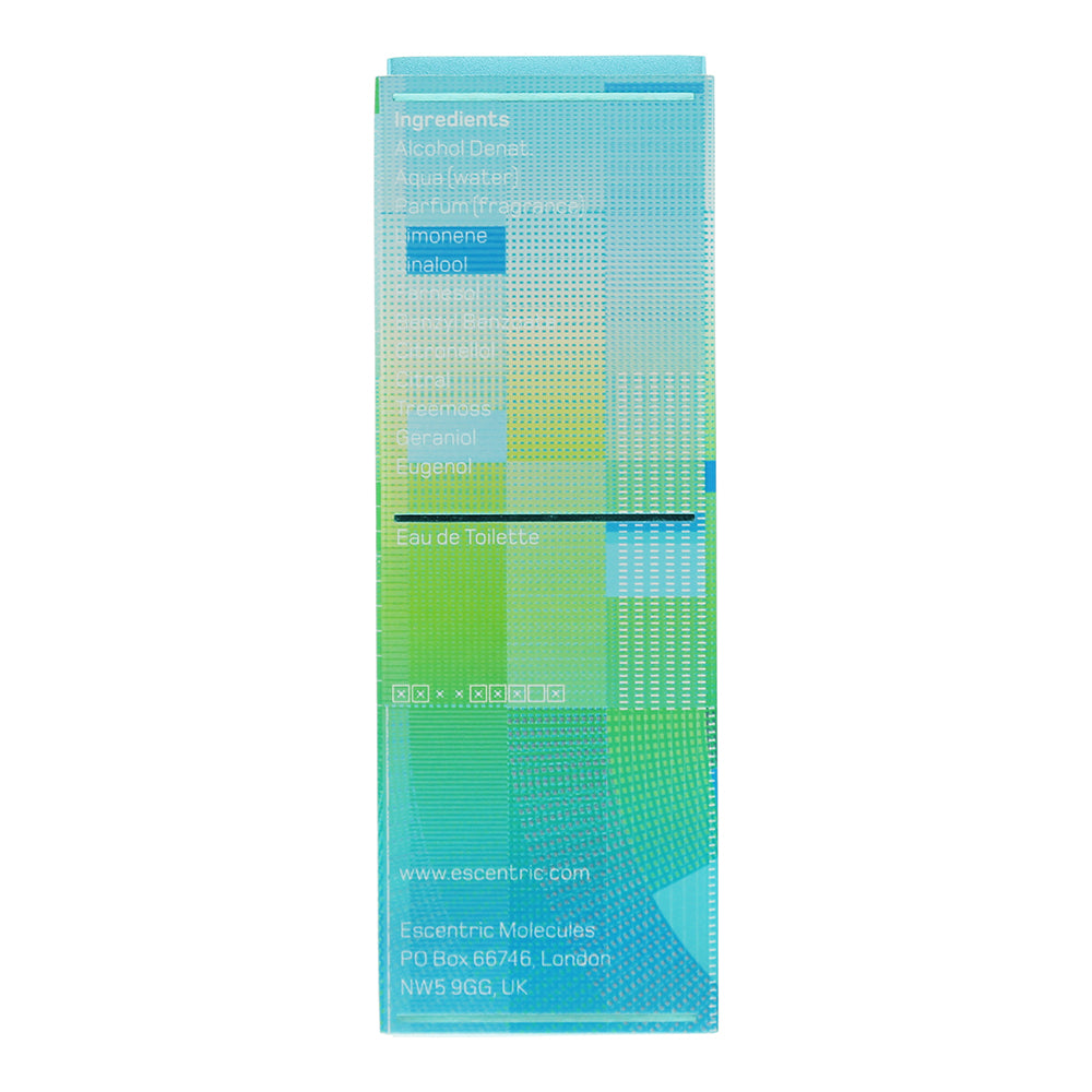 Escentric Molecules Escentric 05 Eau de Toilette 30ml - Ingredients