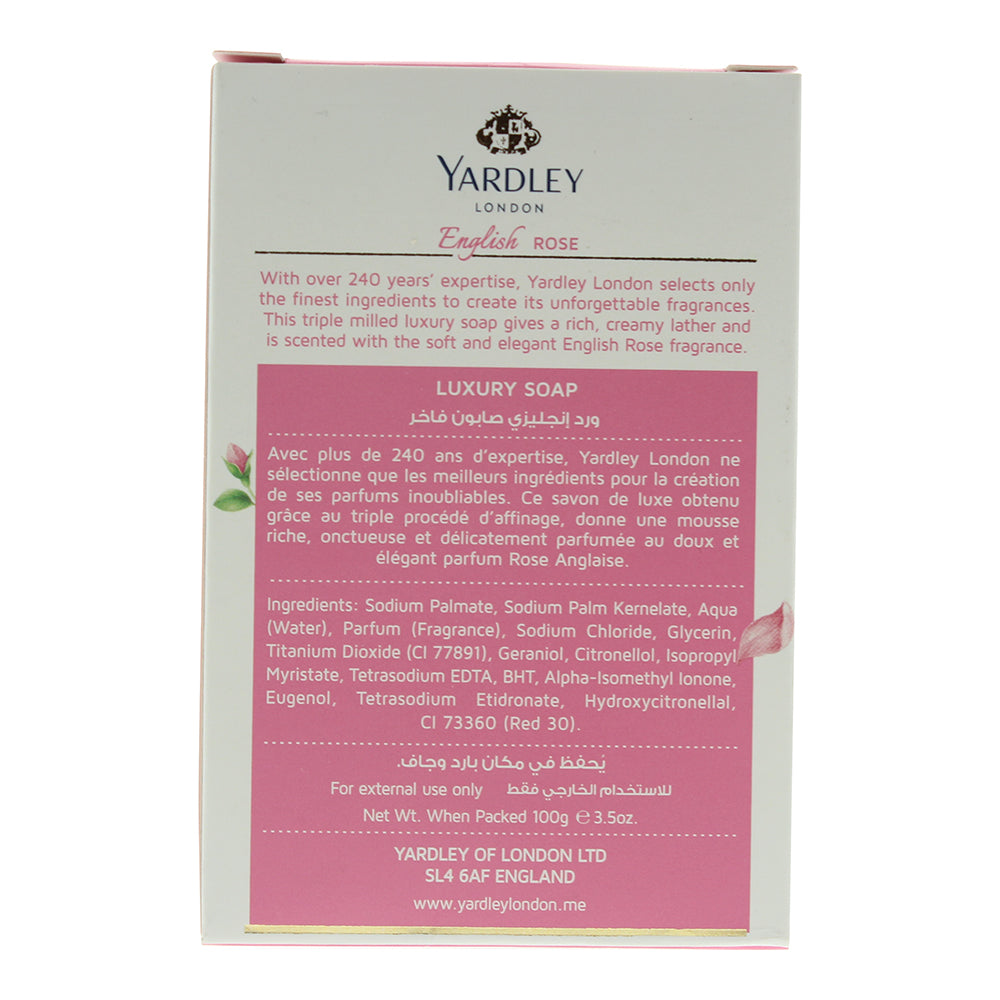 Yardley English Rose Soap 100g