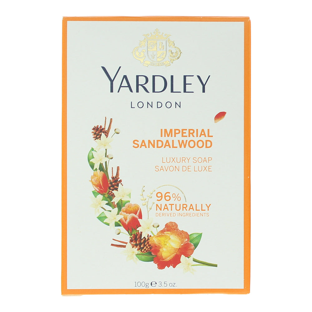 Yardley Imperial Sandalwood Soap 100g - Box