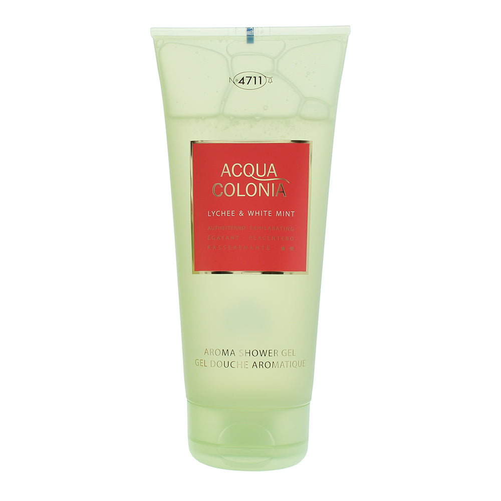 4711 Acqua Colonia Lychee & White Mint Shower Gel 200ml - Product