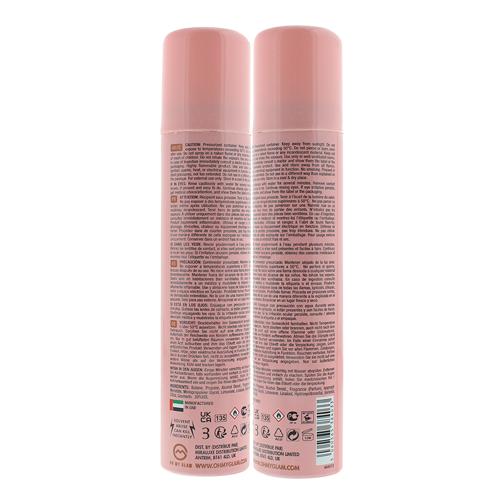 Oh My Glam Influscent Basil & Lime Body Spray 100ml