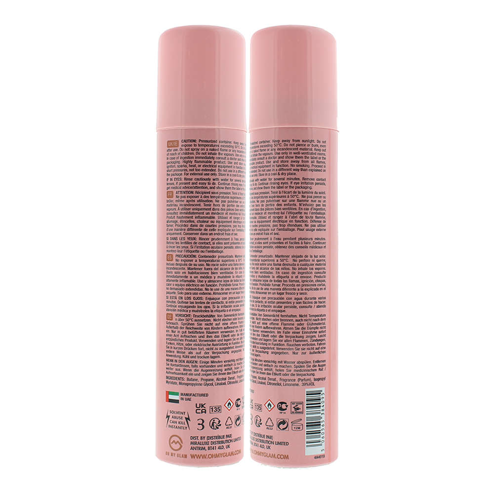 Oh My Glam Influscents Brights As Crystal Body Spray 100ml