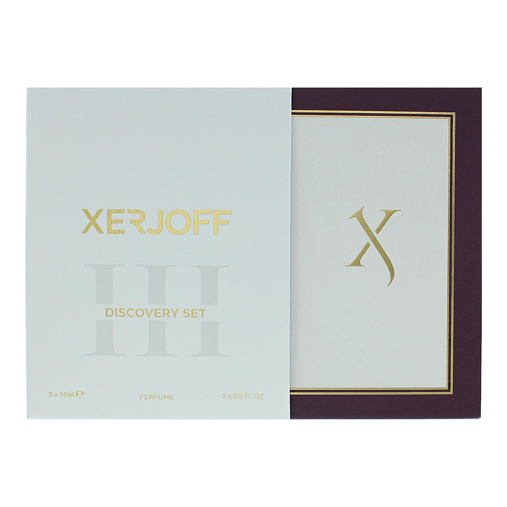 Xerjoff Discovery Set III Gift Set Eau de Parfum 3 x 15ml Naxos - Alexandria II  - Box