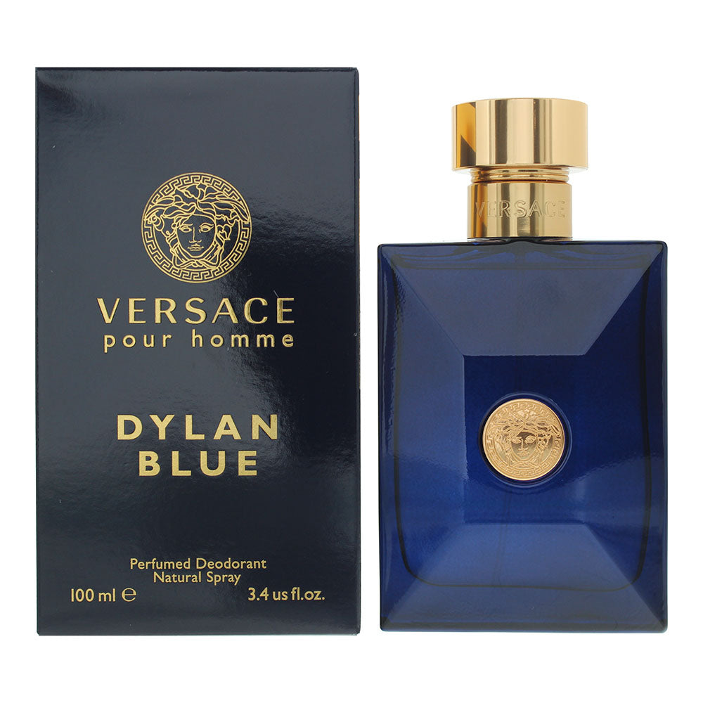Versace Pour Homme Dylan Blue Perfumed Deodorant Glass Bottle 100ml