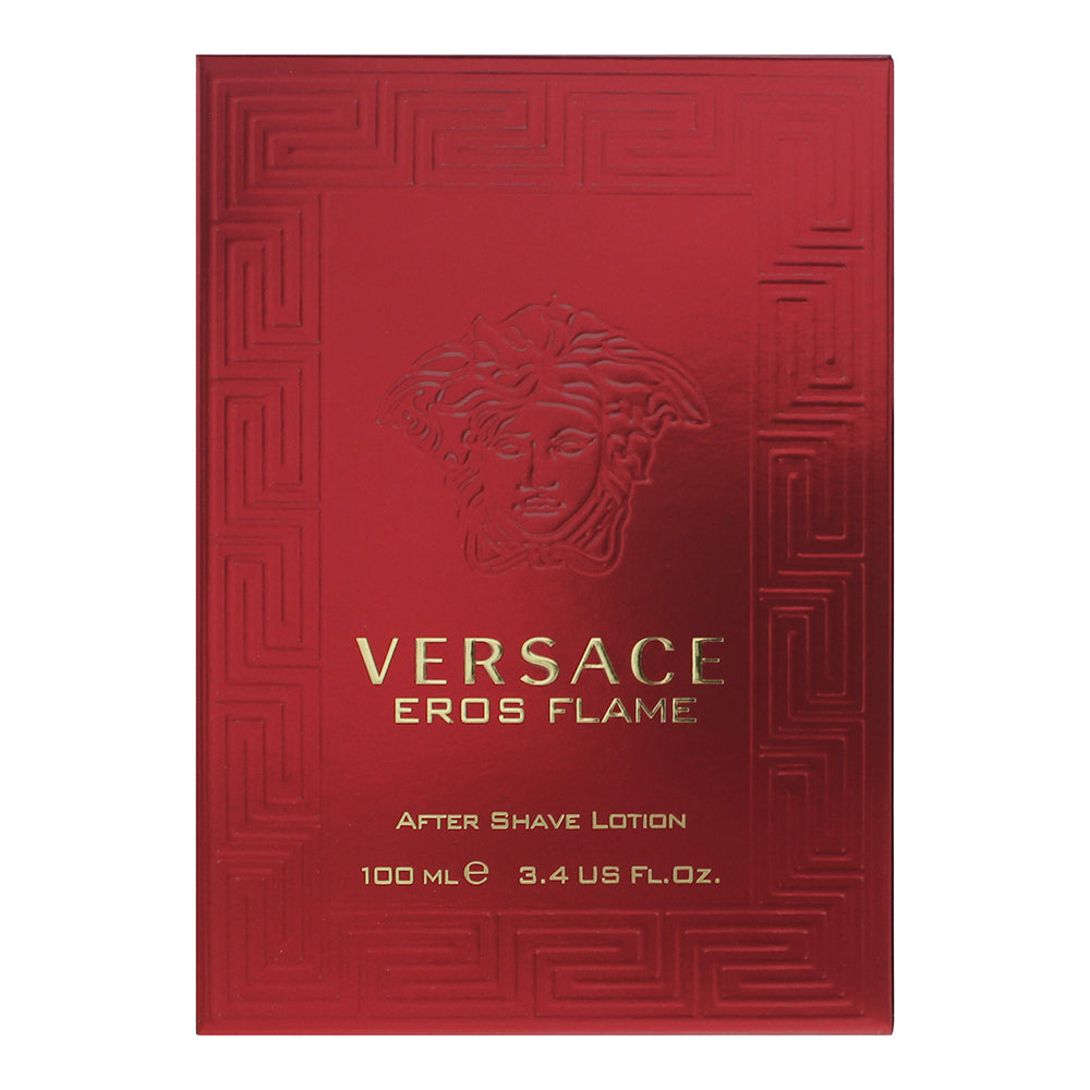 Versace Eros Flame Aftershave Lotion 100ml - Box