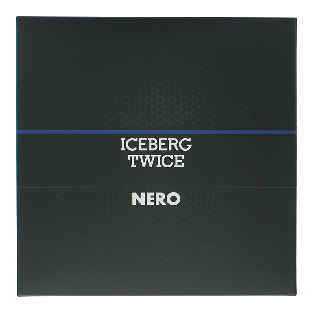 Iceberg Twice Nero 2 Piece Gift Set: Eau de Toilette 125ml - Bath And Shower Gel - Box