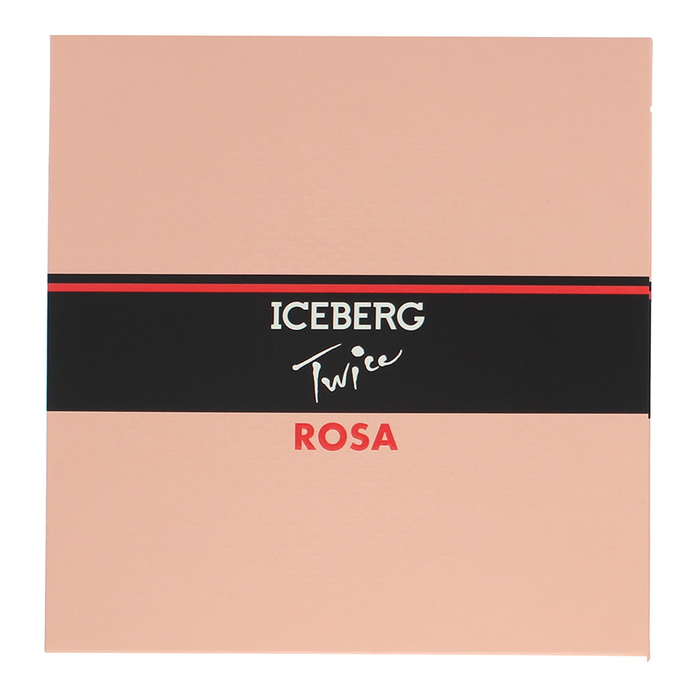 Iceberg Twice Rosa 2 Piece Gift Set: Eau de Toilette 125ml - Body Lotion 100ml - Box