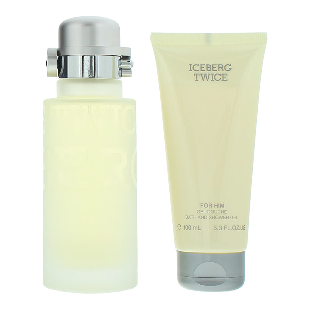 Iceberg Twice 2 Piece Gift Set: Eau de Toilette 125ml - Bath & Shower Gel 100ml - Product