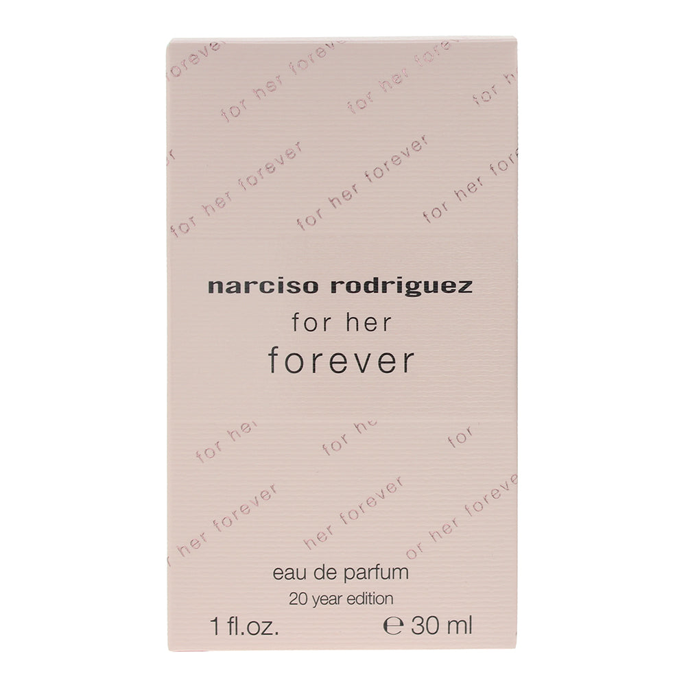 Narciso Rodriguez For Her Forever 20 Year Edition Eau de Parfum 30ml - Box