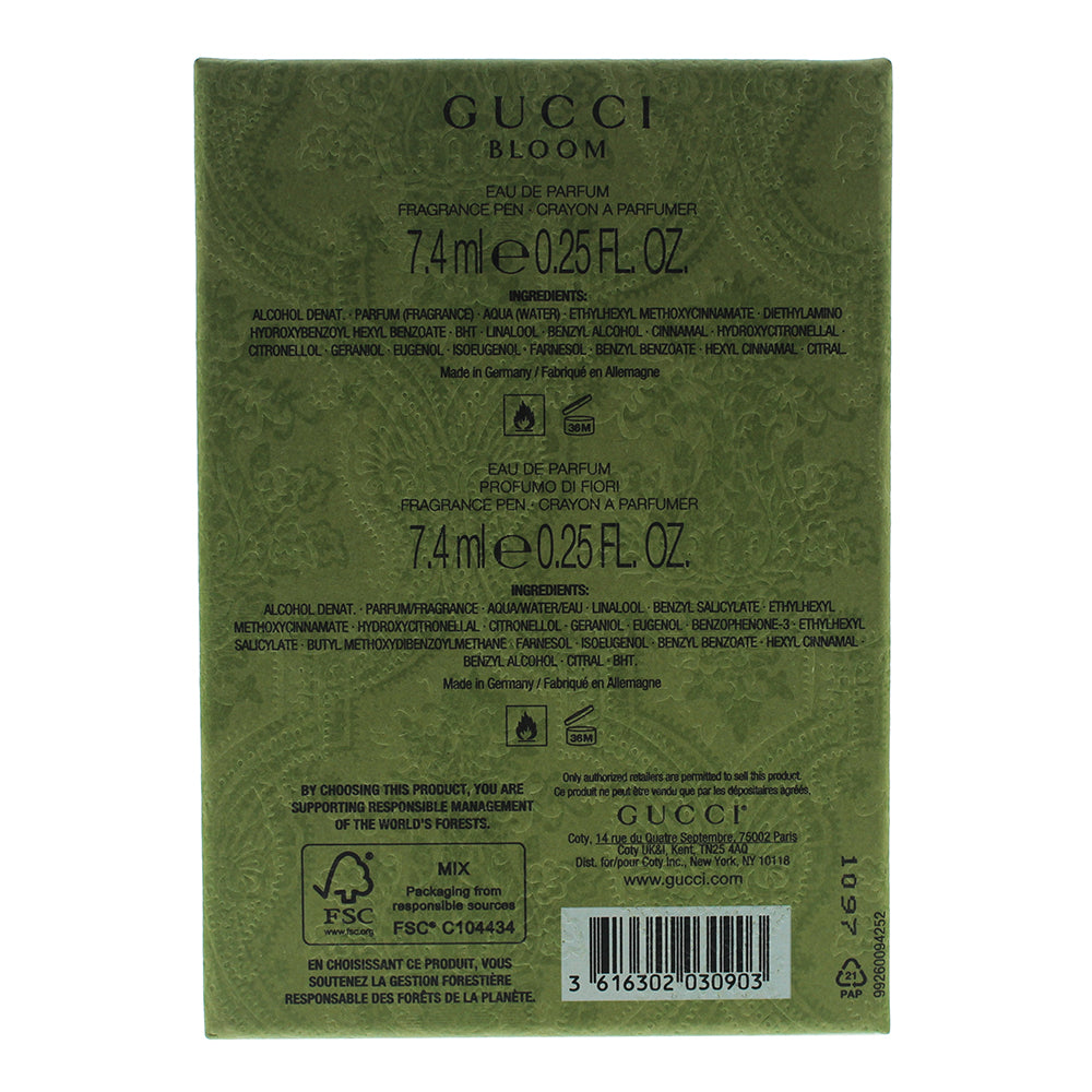 Gucci Bloom Gift Set 2 x Rollerball 7.5ml